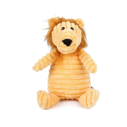 Jouets en peluche en forme d'animaux pour chien