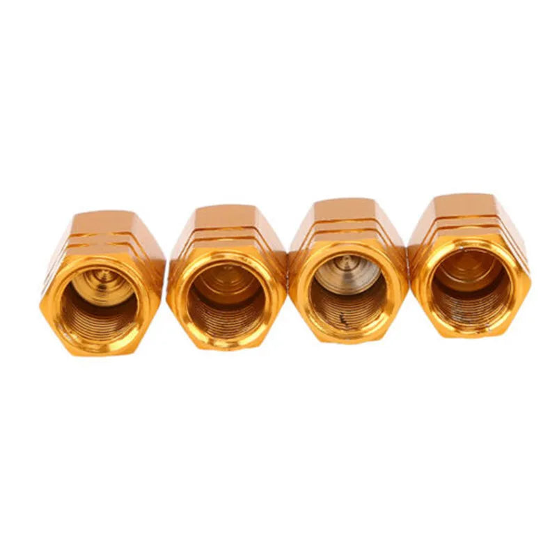 Lot de 4 bouchons pour valve de pneu