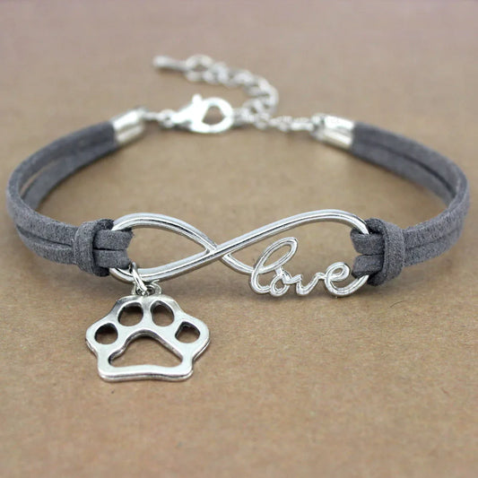 Bracelet avec pendentif - chien / cheval