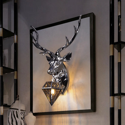 Lampe murale de luxe - cerf