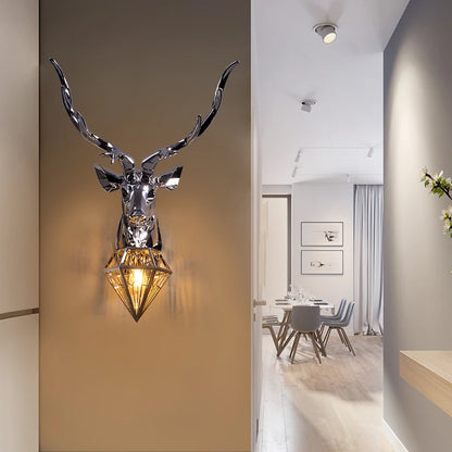 Lampe murale de luxe - cerf