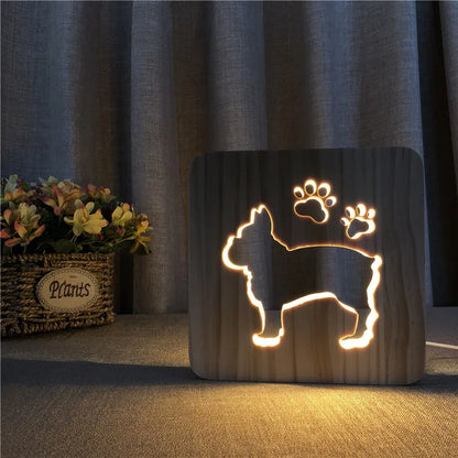 Chien 3D LED