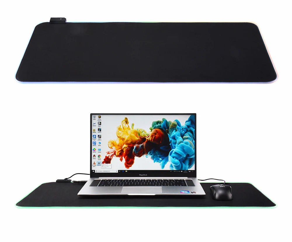 Tapis de souris avec LED