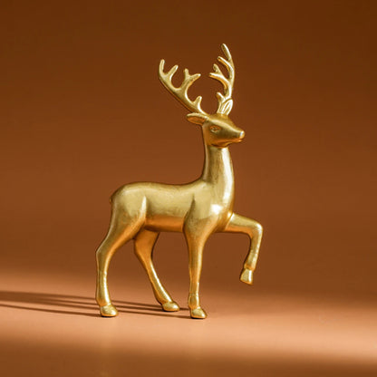 Sculptures cerf mère et fils en résine