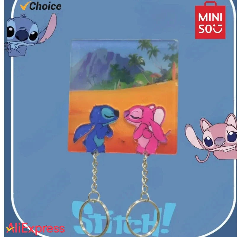 Porte-clés de couple - Lilo&Stitch / Simpsons