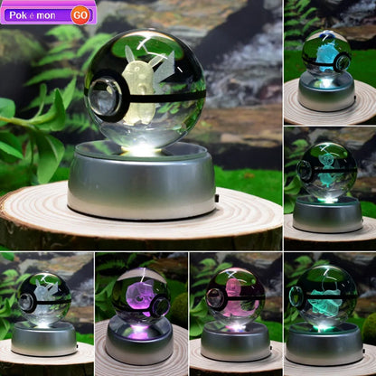 boule de cristal 3D - Pokemon