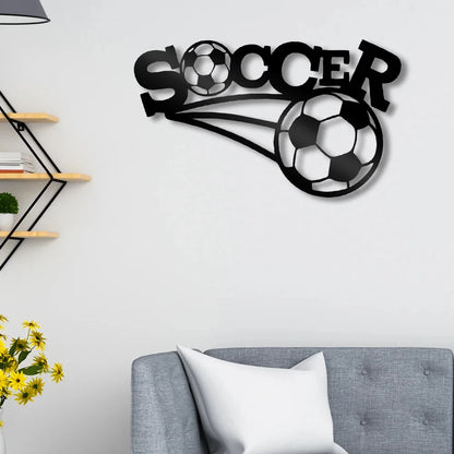 Autocollant mural - football 42x25cm