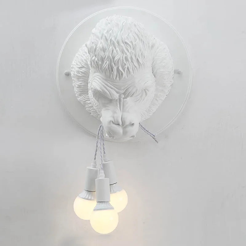 Lampe murale de luxe - gorille