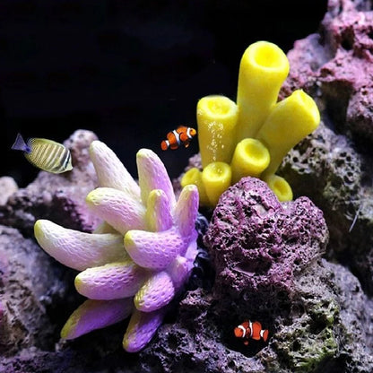 Coraux artificiels en résine pour aquarium