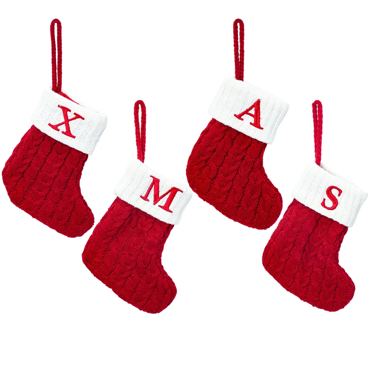 Chaussettes De Noël Lettre, Décoration De Noël