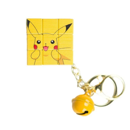 Cube magique 3x3 - porte-clés Pikachu