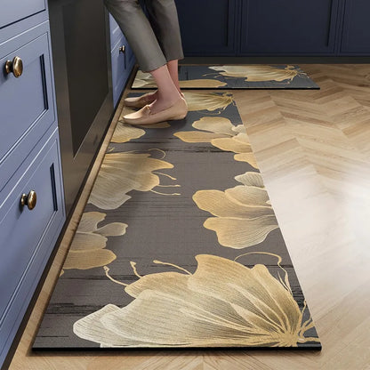 Tapis de sol de cuisine en PVC antidérapant et absorbant