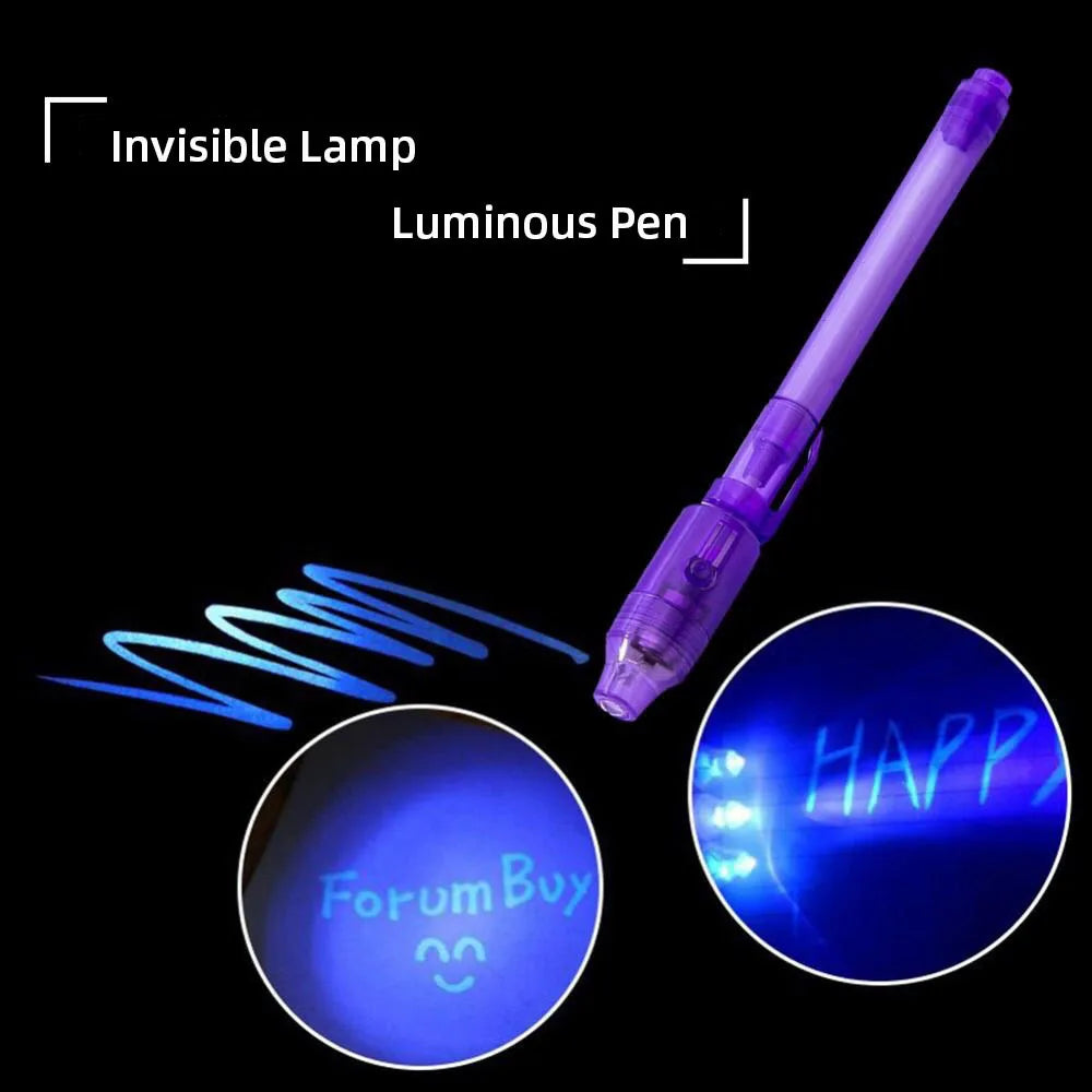 Stylo magique invisible UV