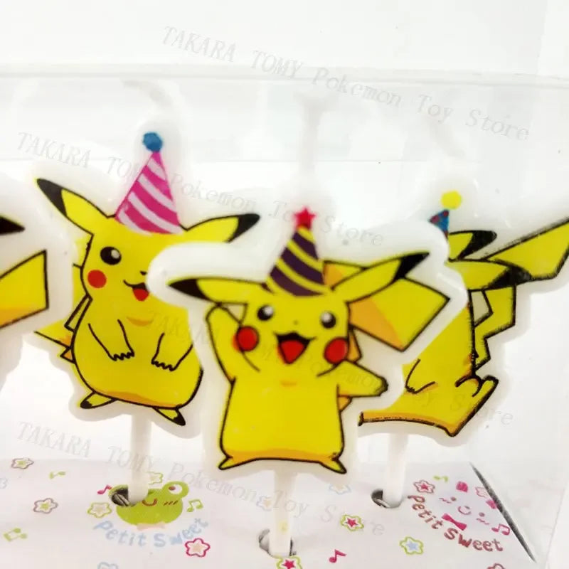 Bougies + tatouages éphémères Pikachu