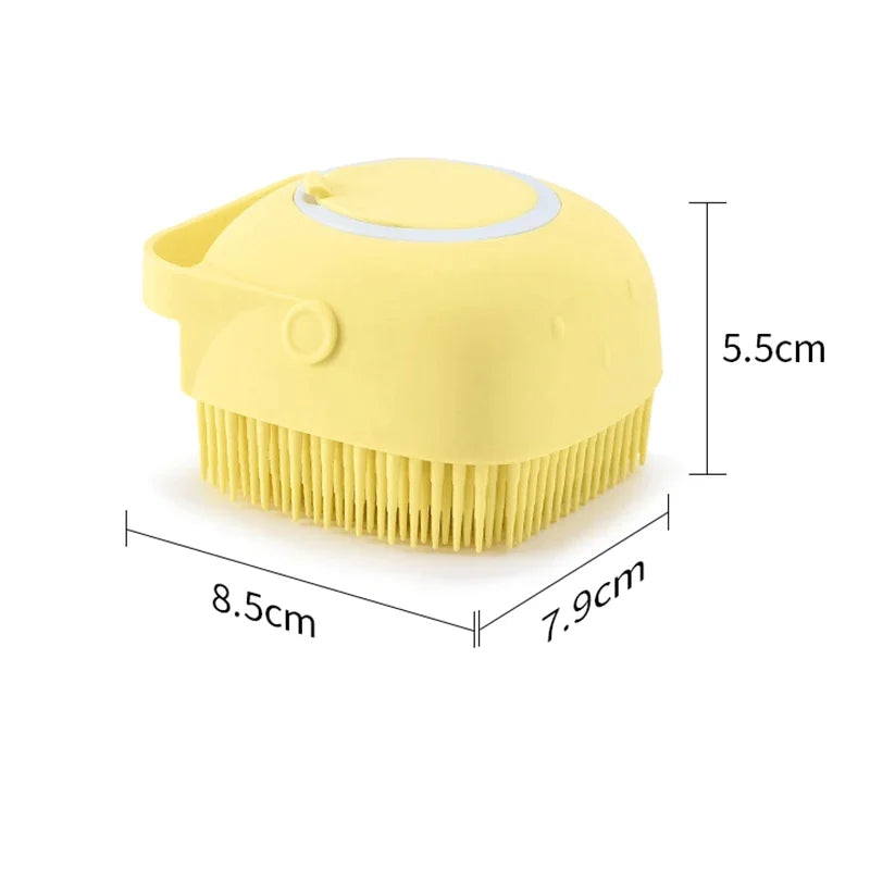 Brosse de bain pour chat et chien