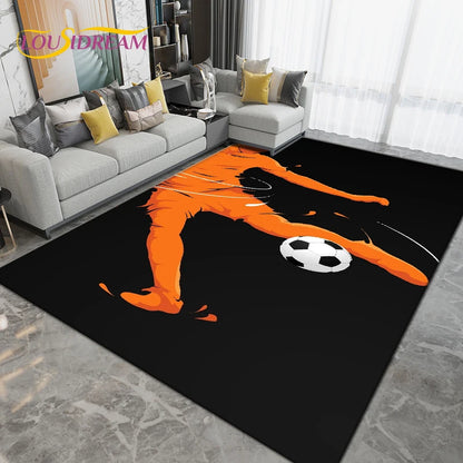 Tapis de sol antidérapant - Football