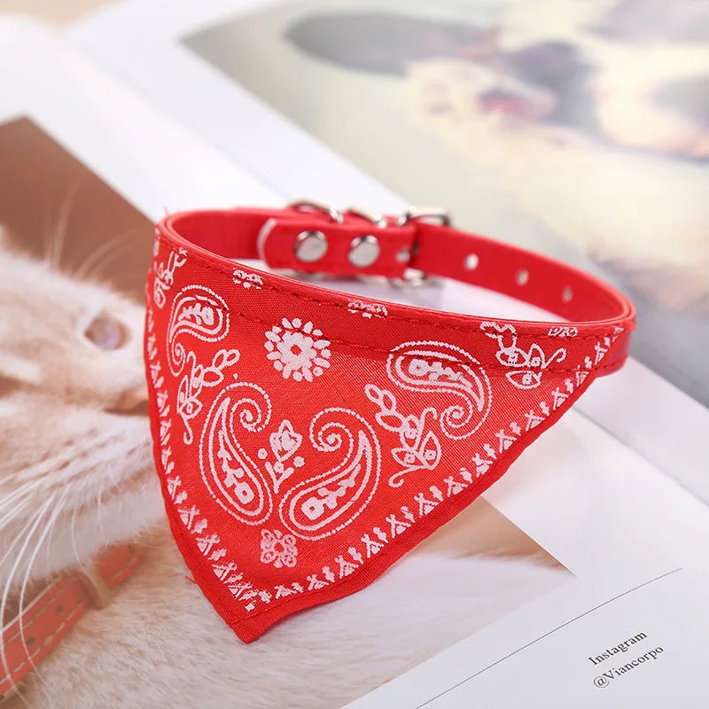 Bandana pour chat ou chien - différentes couleurs et tailles