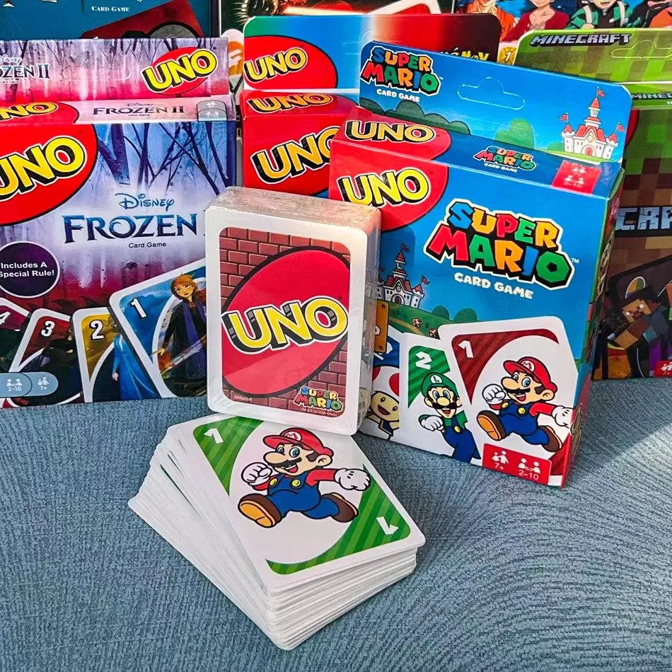 Jeu de cartes UNO - différents modèles