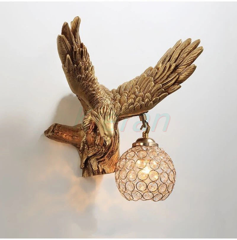 Lampe murale de luxe - aigle