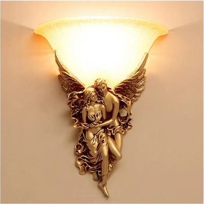 Lampe murale de luxe - anges