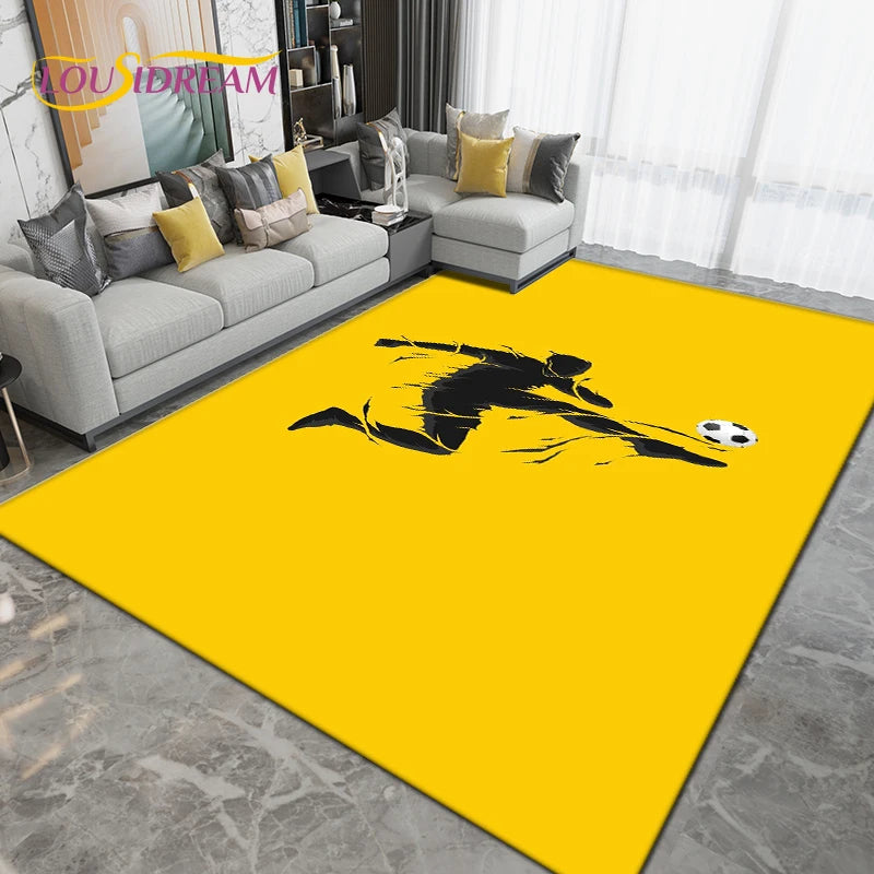 Tapis de sol antidérapant - Football