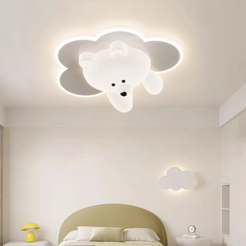 Plafonnier de chambre enfant - ours