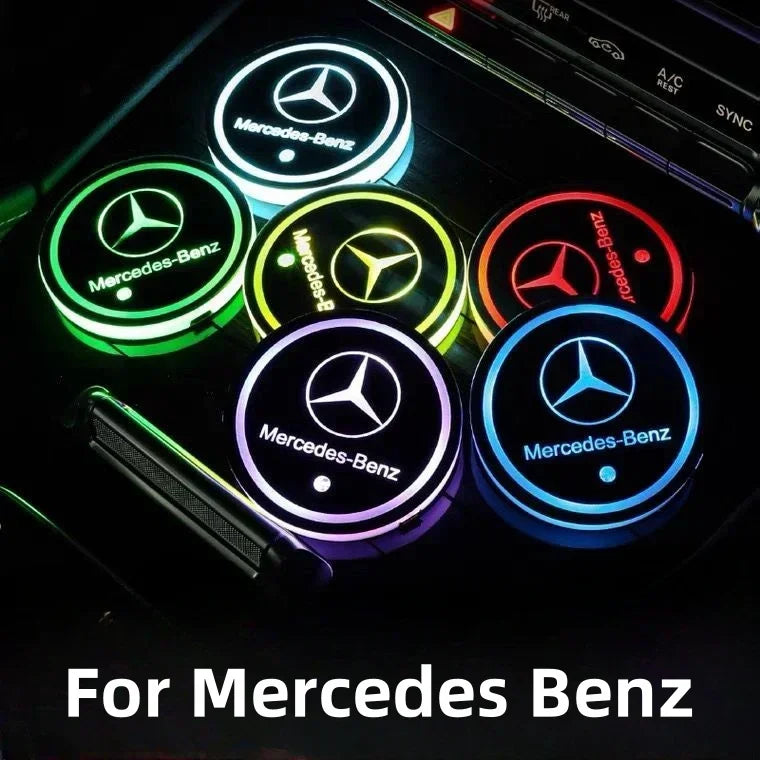 Sous verre décoratif avec LED - Mercedes / AMG