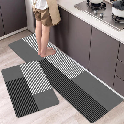 Tapis de sol de cuisine en velours antidérapant et absorbant