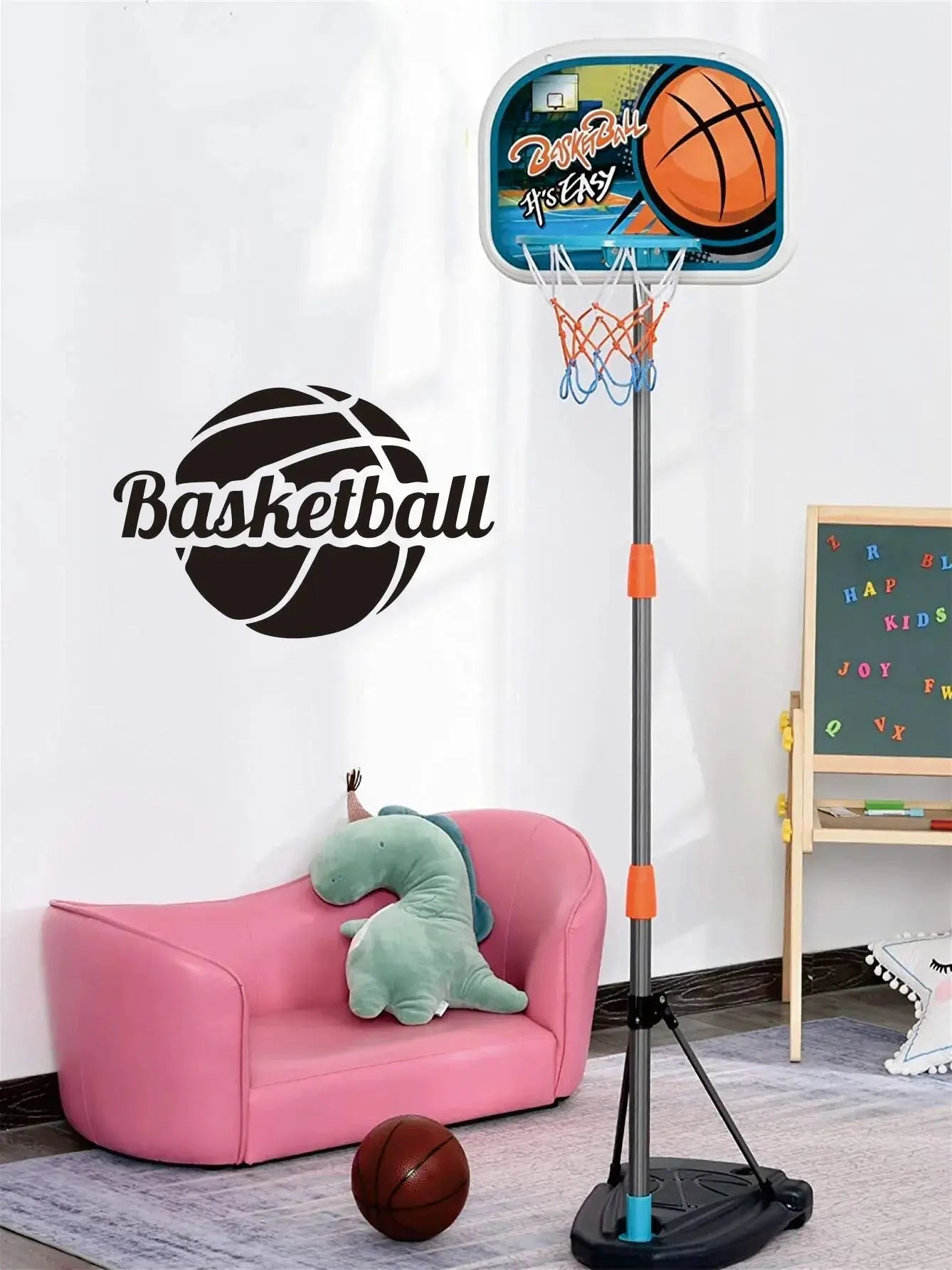 Autocollant mural - basketball 53x35cm