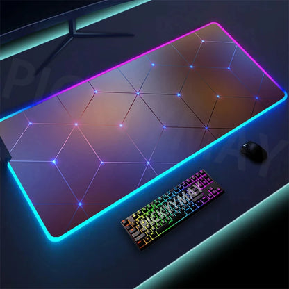 Tapis de souris avec LED