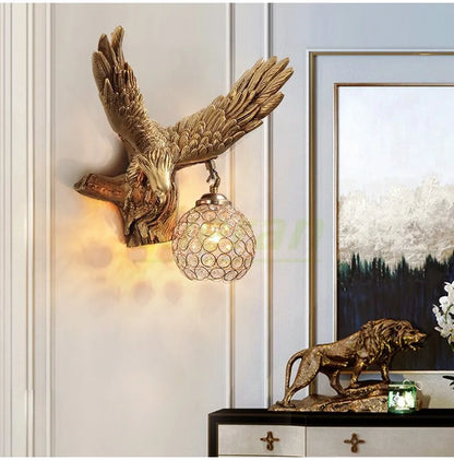 Lampe murale de luxe - aigle