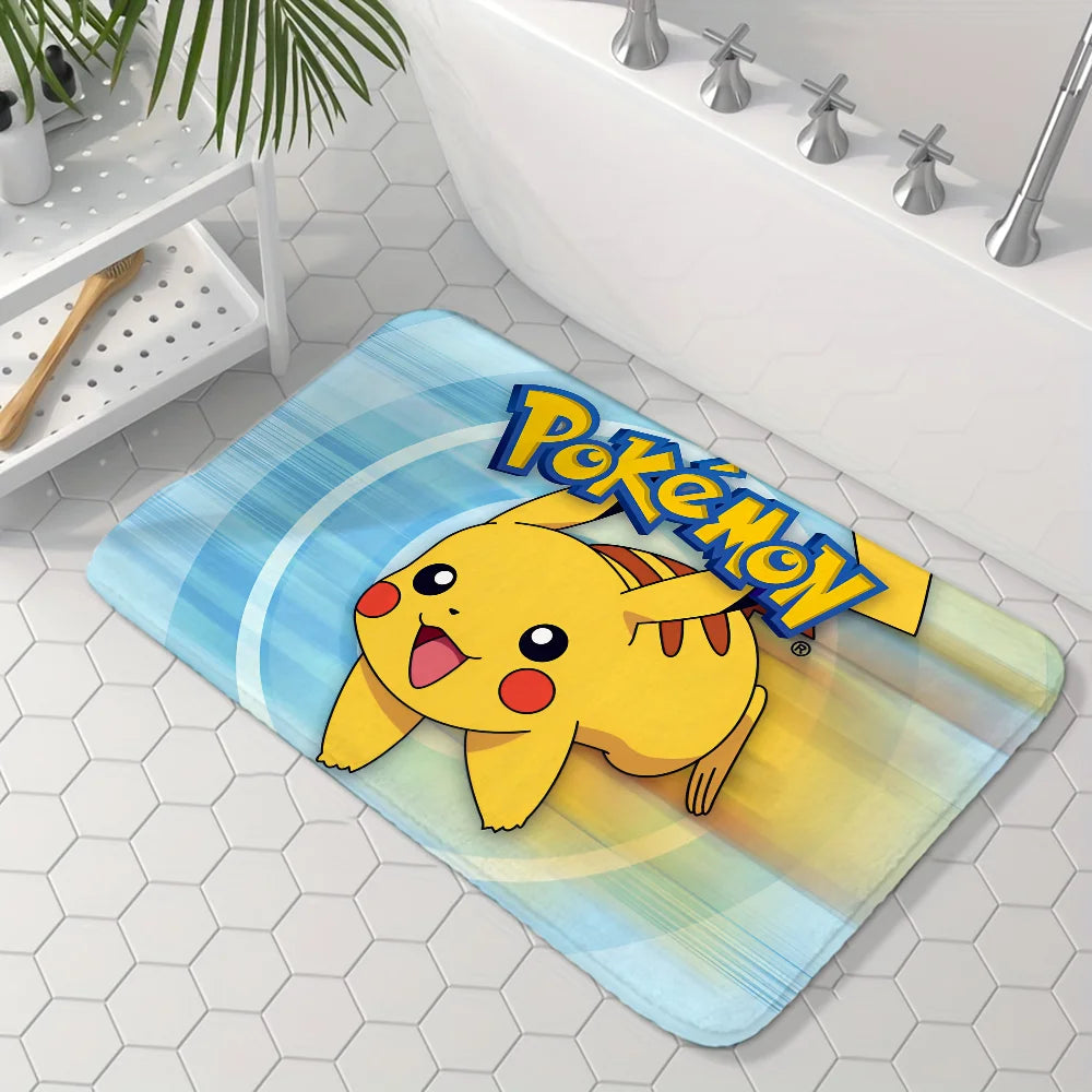 Tapis de sol antidérapant et absorbant - Pokémon