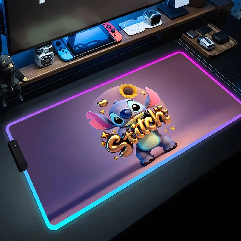 Tapis de souris - Lilo&Stitch avec LED