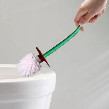 Brosse de toilette en forme de cerise