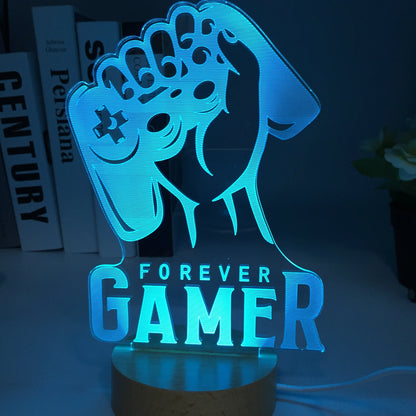 Forever Gamer 3D LED 7 couleurs