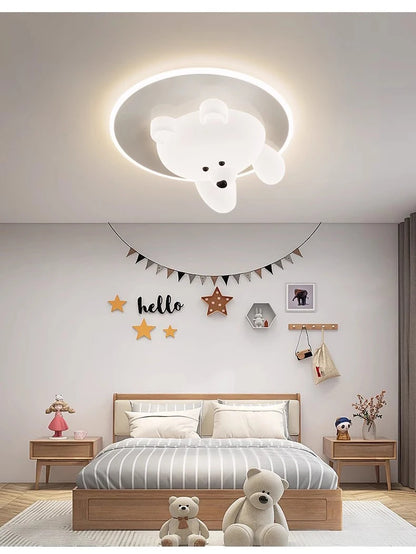 Plafonnier de chambre enfant - ours