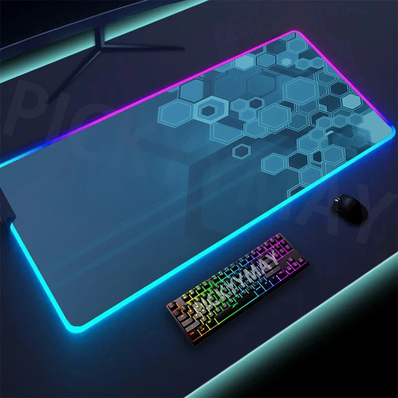 Tapis de souris avec LED