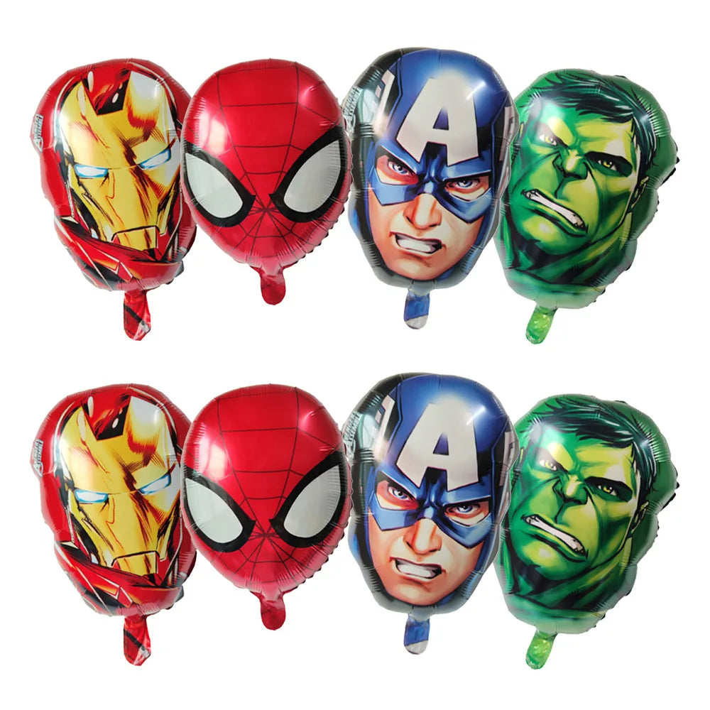 4pcs 35cm Avengers Ballons