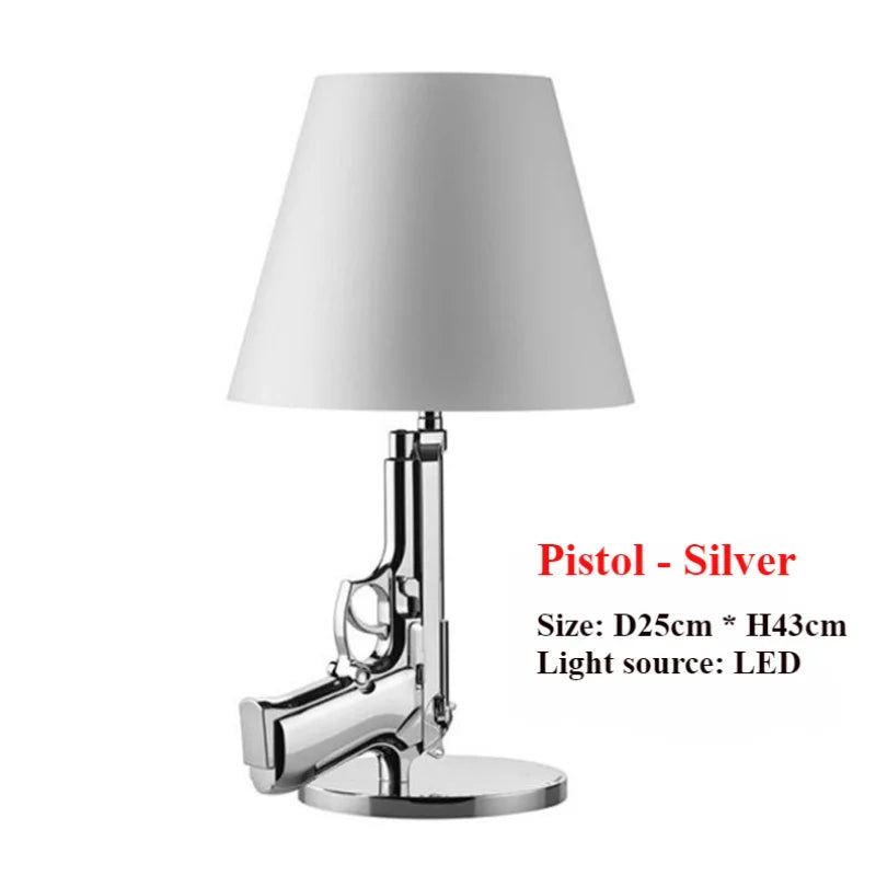 Lampe de chevet - Pistolet