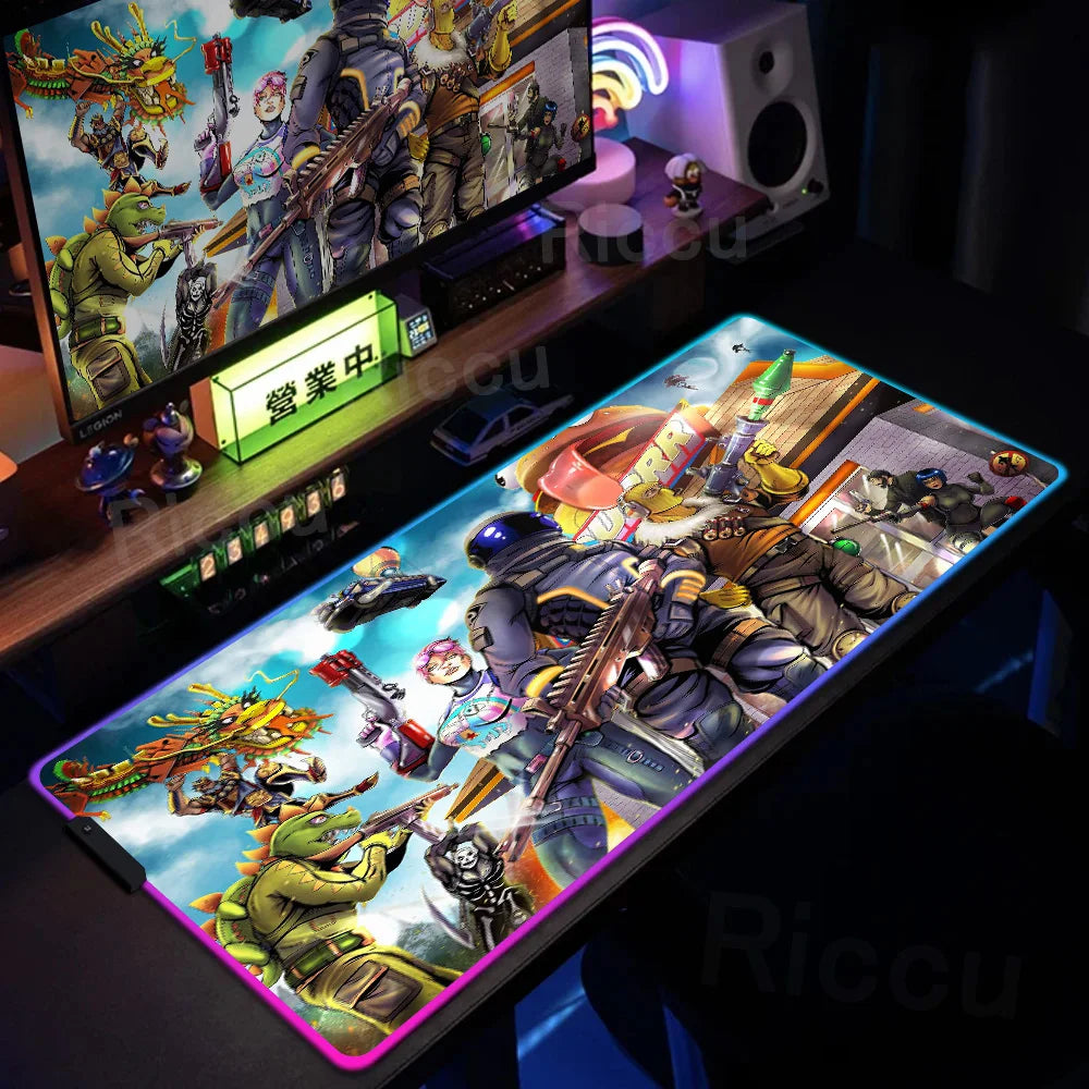 Tapis de souris - Fortnite avec LED