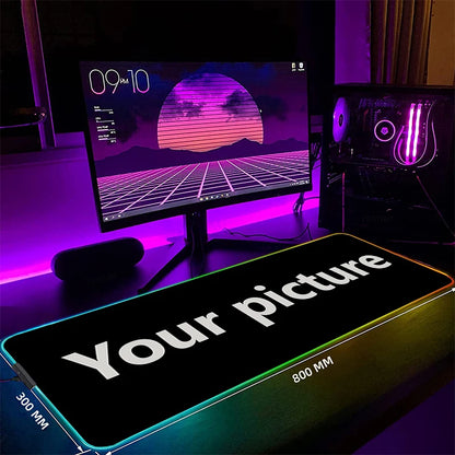 Tapis de souris avec LED