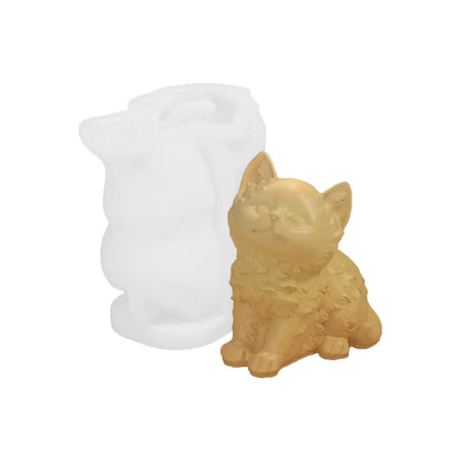 Moules en silicone en forme de chien et chat