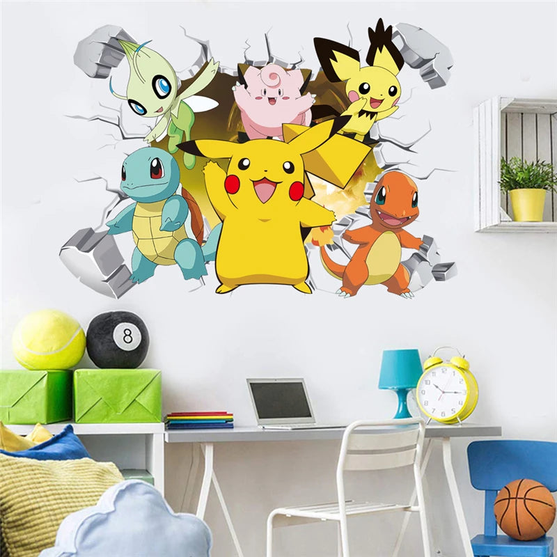 Autocollant mural - Pokémon