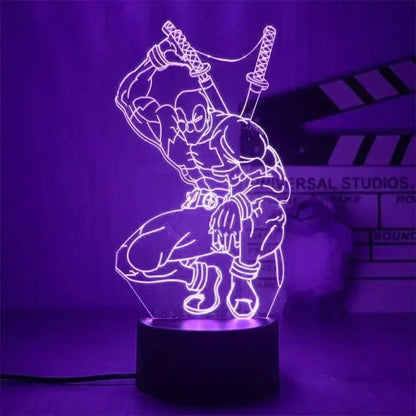 Disney Manga Anime 3D LED 16 couleurs