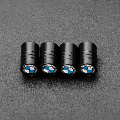 Lot de 4 bouchons pour valve de pneu - BMW