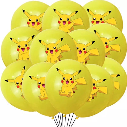 Ballons de Pokémon - 12pcs / 24pcs