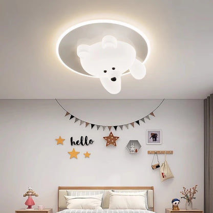 Plafonnier de chambre enfant - ours