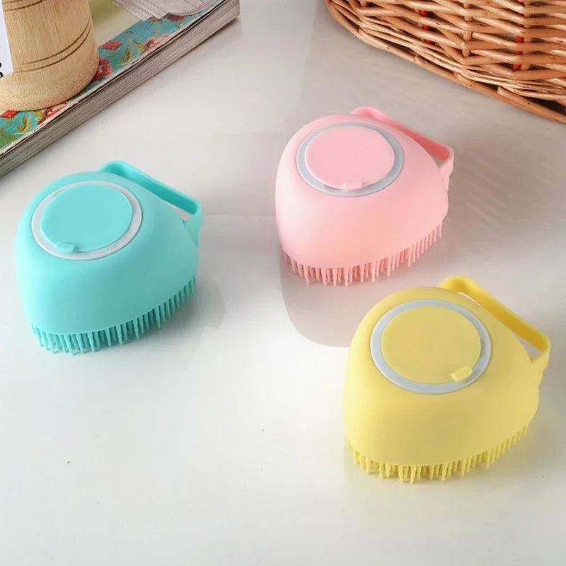 Brosse de bain pour chat et chien