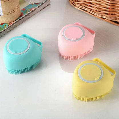 Brosse de bain pour chat et chien