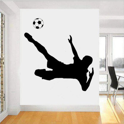 Autocollant mural - football 56x59cm